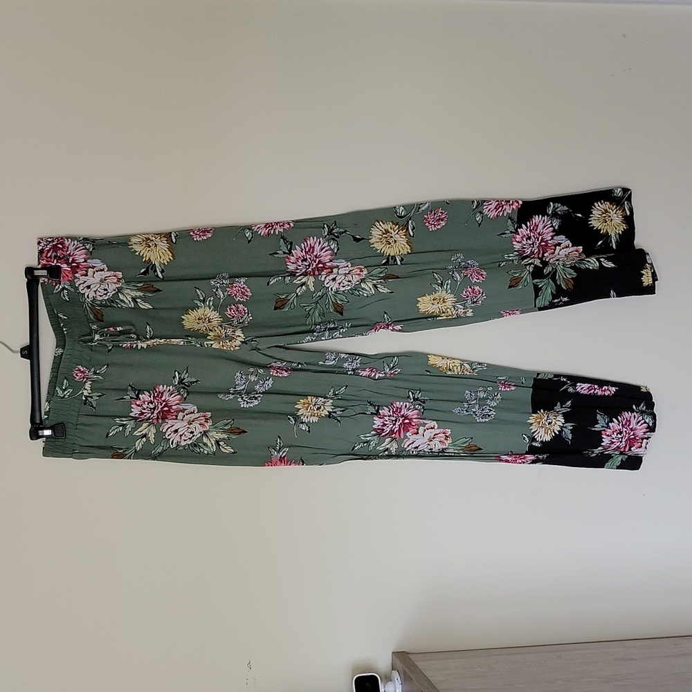 Cato size L floral palazzo pant
